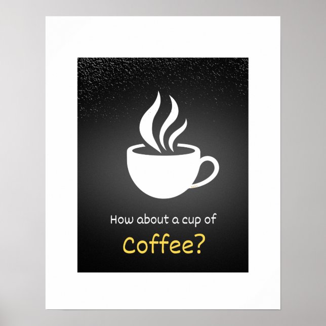 En kopp kaffe då? poster (Framsidan)