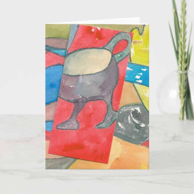 En kopp tar en gå kort (Framsida)