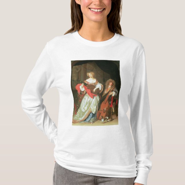 En koppla ihopdanandemusik t shirt (Framsida)