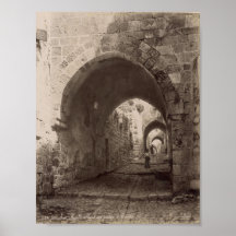 En körbana i det gamla Jerusalem