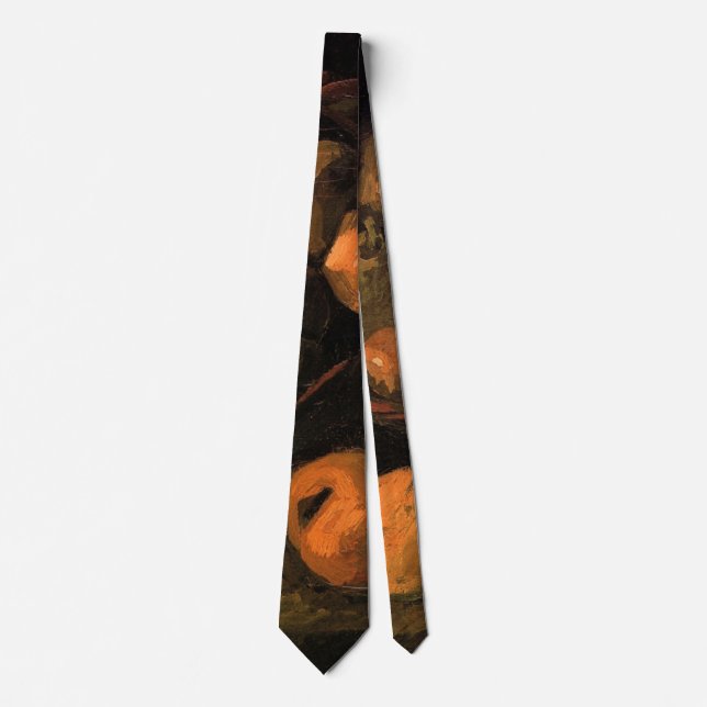 En korg med äpplen av Vincent van Gogh Slips (Framsida)