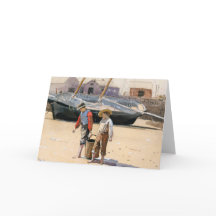 En korg med musslor | Winslow Homer