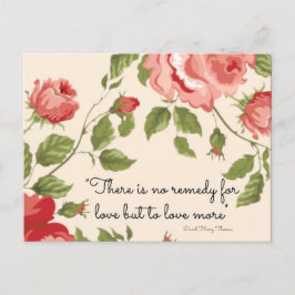 En korrigering för Kärlek-vykort Vykort