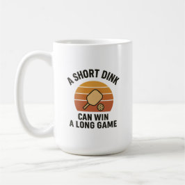 En Kort Dink Kan Vinna Ett Långt Spel Kaffemugg
