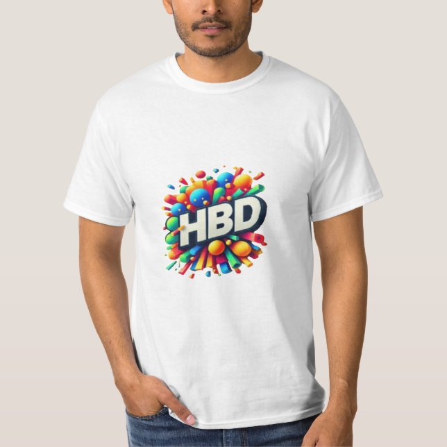 En kort men Speciell väg T Shirt (Framsida)