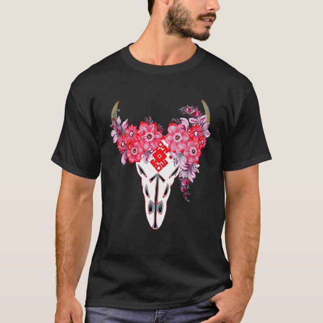 En kos skalle t shirt (Framsida)