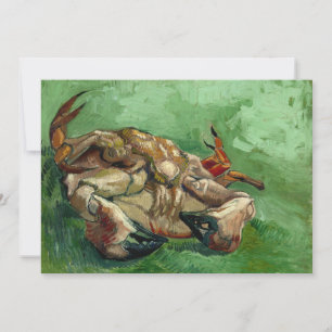 En krab på baksidan Vincent van Gogh
