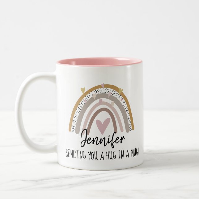 en kram i mugg som tänker på dig (Vänster)