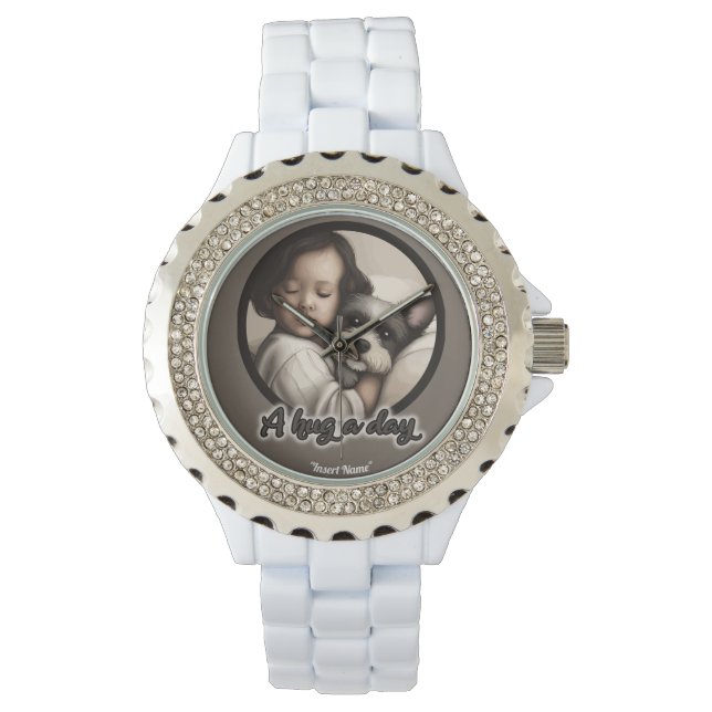 En kram om dagen armbandsur (Framsida)