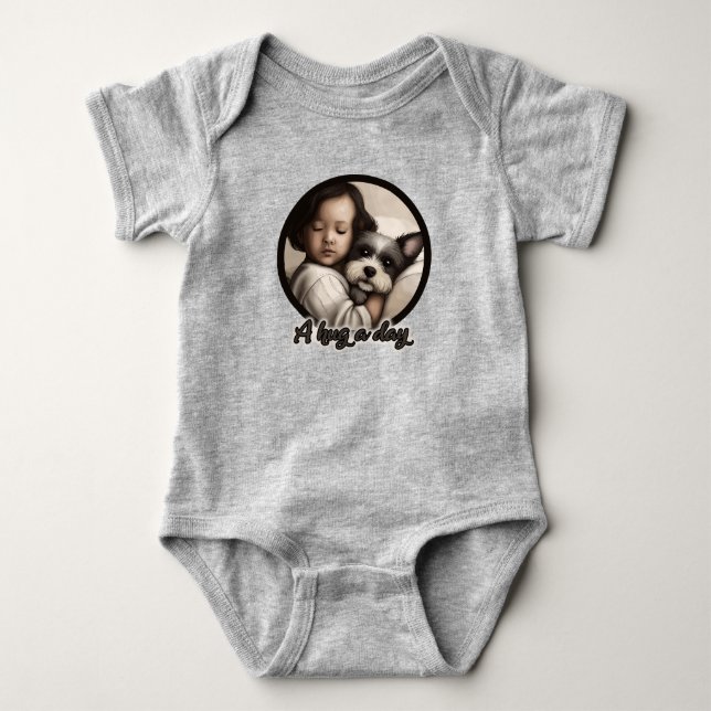 En kram om dagen t shirt (Framsida)