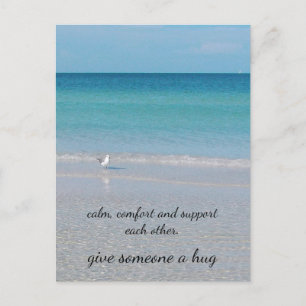 "En kram.................." Vykort