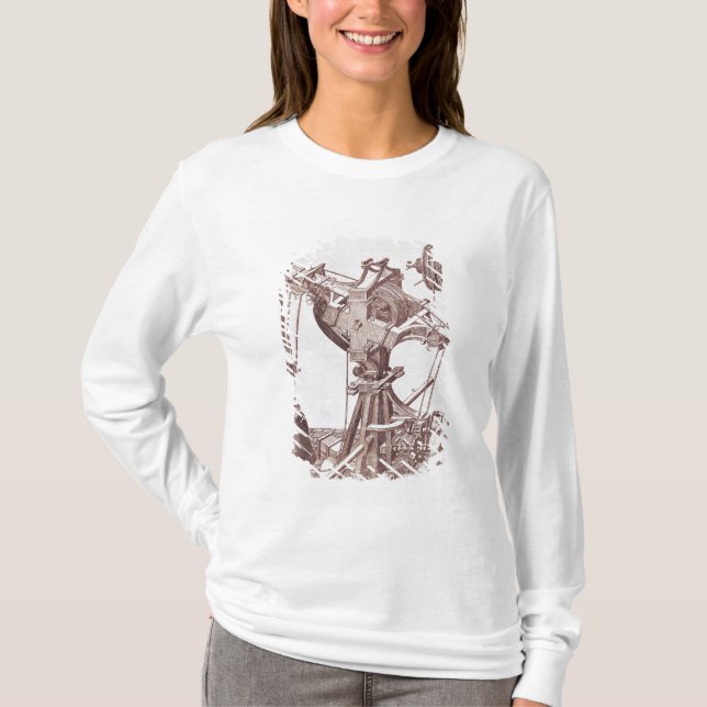 En kran tee shirt (Framsida)