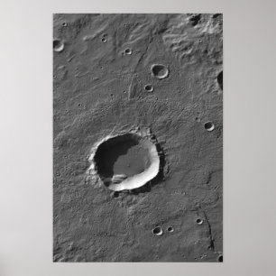 En krater på Mars Poster