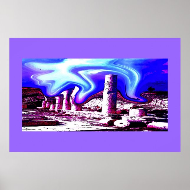 En krigarängels makt poster (Framsidan)