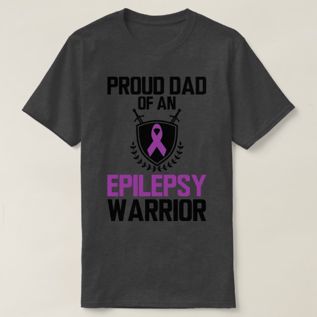 En krigare, stolt pappa t shirt (Design framsida)