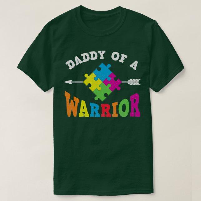 En krigares pappa t shirt (Design framsida)
