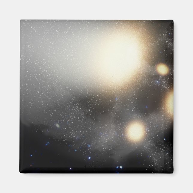 En krock av galaxer magnet (Framsidan)