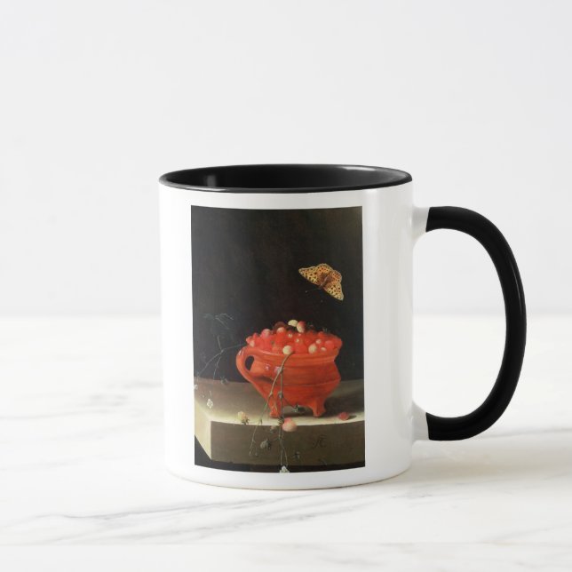 En kruka av vildjordgubbar mugg (Höger)