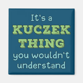 En Kuczek Sak Magnet