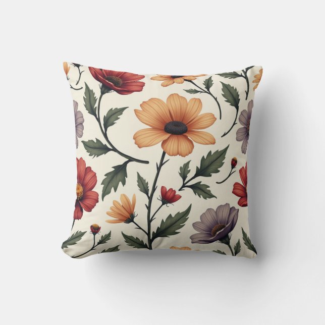 En kudde med söt blomma (Framsida)