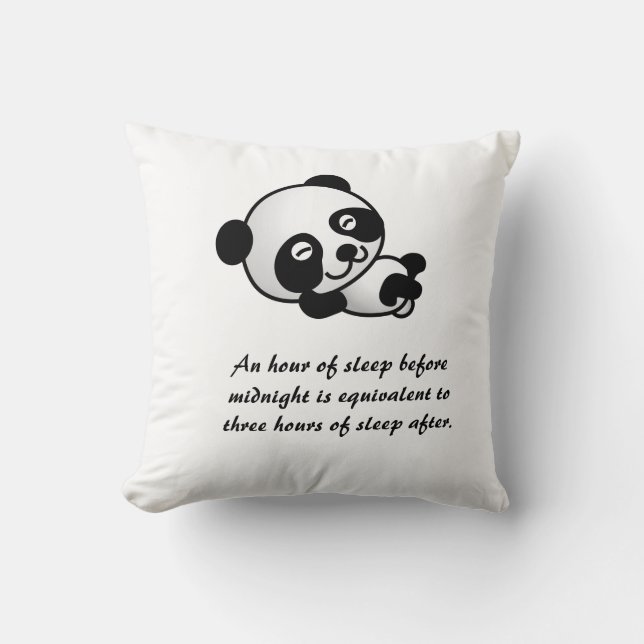 En kudde som hjälper dig att sova lugnt (Framsida)