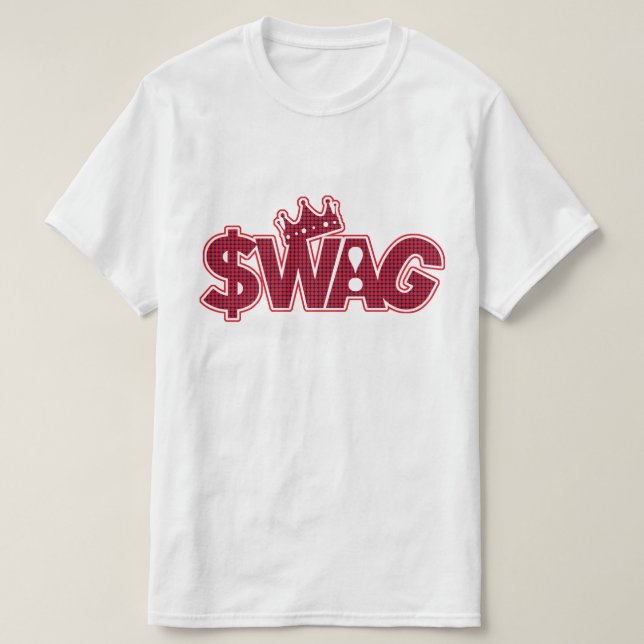En kung av Swag T Shirt (Design framsida)