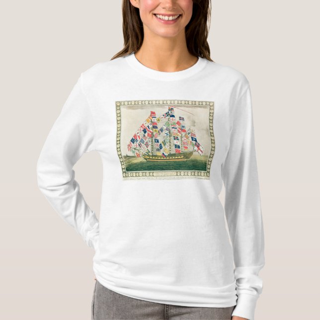 En kung frakt tee (Framsida)
