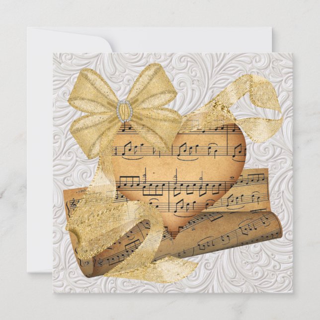 En kunglig elegant händelse inbjudningar (Framsida)