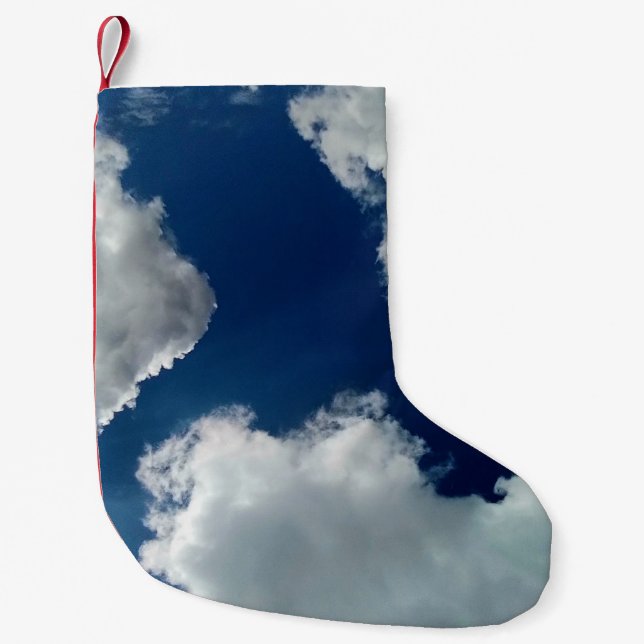 En kurva i molnen liten julstrumpa (Framsidan)