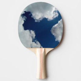 En kurva i molnen pingisracket