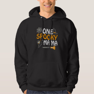 En kuslig mamma Halloween Mamma Kuslig mamma Hallo Hoodie