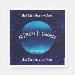 En kväll att minnas pappersservett