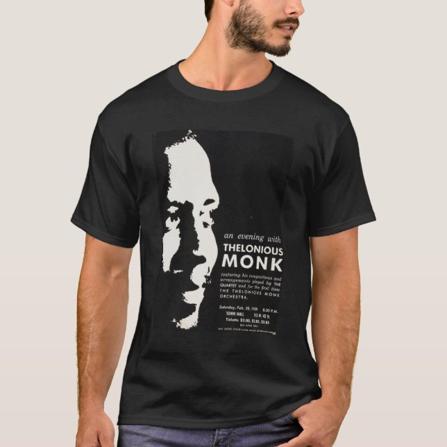 En kväll med Thelonious Munk T Shirt (Framsida)
