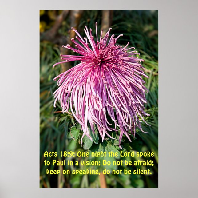 En kväll talade Herren med Paul Poster (Framsidan)