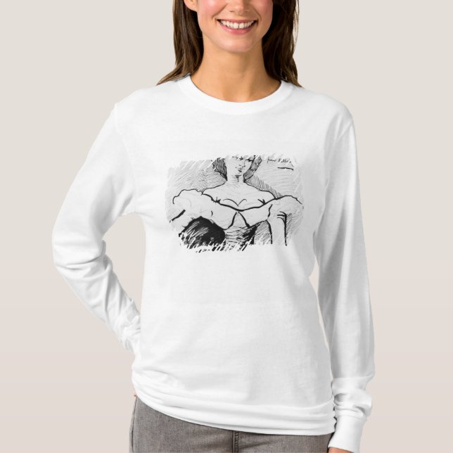 En kvinna för Asselineau Tee Shirt (Framsida)