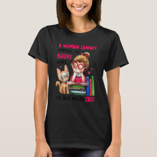 En kvinna kan inte överleva på bara böcker hon beh t shirt