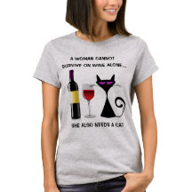 En kvinna kan inte Överleva på Vin Ensam