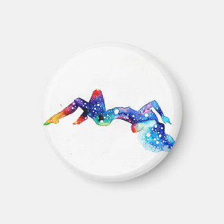 En kvinna och hennes universum magnet
