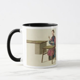 En kvinna som förbereder Tea, pläterar 21 från Mugg