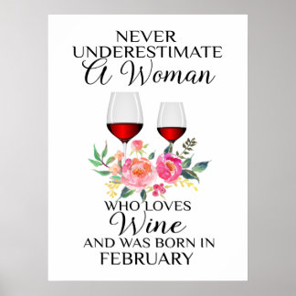 En kvinna som Kärlek Vin födde i februari Poster