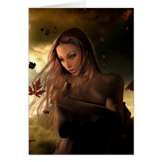 En kvinna värd OBS kort