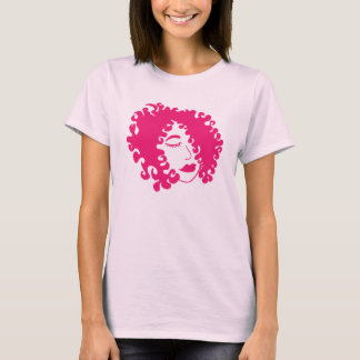 En kvinnanågot liknande dig t-shirt