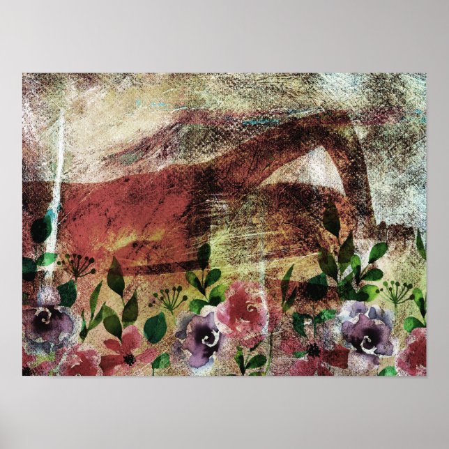 En kvinnas baksida med ett svärd bakom hennes rygg poster (Framsidan)