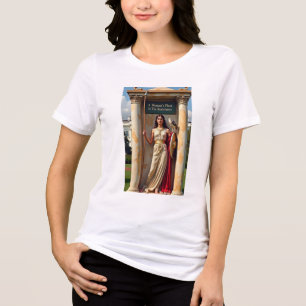 En kvinnas plats är i motståndsrörelsen T-shirt