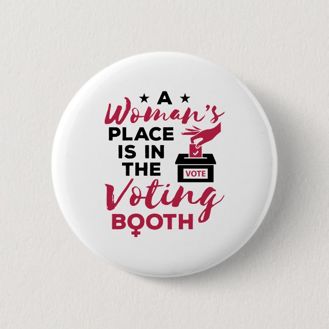En kvinnas Ställe är med i röstboftet Knapp (Framsida)