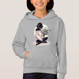 En kvinnas stilla eftertanke t shirt