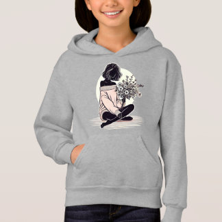 En kvinnas stilla eftertanke t shirt