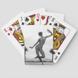 En kvinnas styrka casinokort