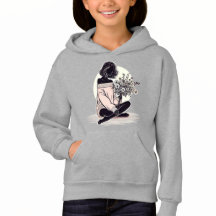 En kvinnas tysta reflektion