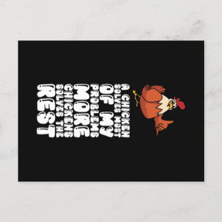 En kyckling löser de flesta av mina problem fler k vykort